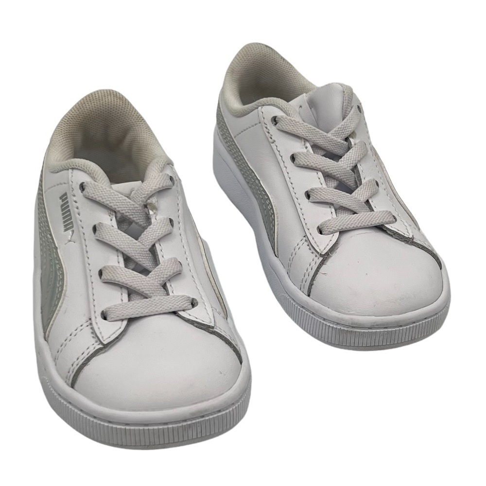 Puma White Sneakers Size 8 C Toddler Kids